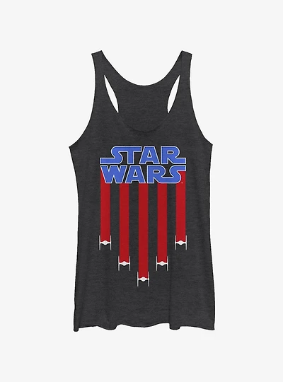 Star Wars Banner Womens Tank Top