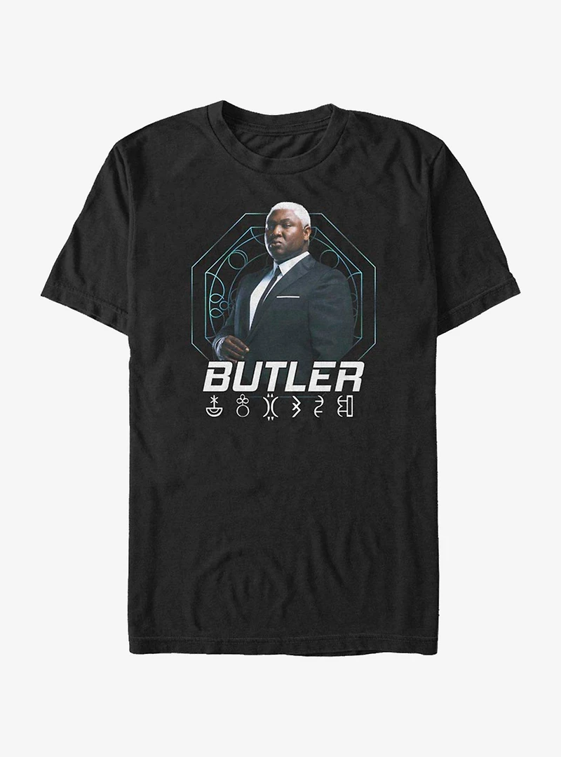 Disney Artemis Fowl Butler Hero Shot T-Shirt