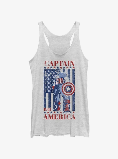 Marvel Captain America 'Merica Girls Tank