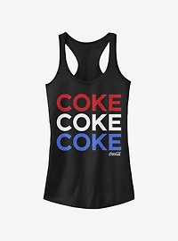 Coke Red White N' Girls Tank
