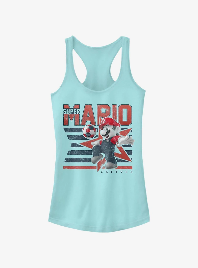 Super Mario Bros. Soccer Star Girls Tank