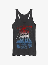 Star Wars Jedi Rasta Girls Tank