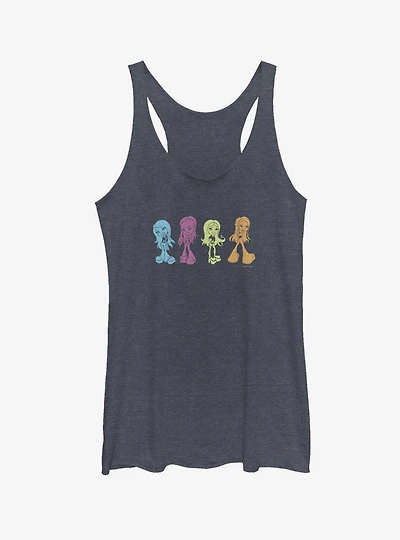 Bratz Minimal Neon Art Womens Tank Top