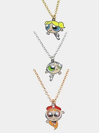 The Powerpuff Girls Best Friend Necklace Set