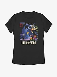 Disney Alice Wonderland Curiouser Womens T-Shirt