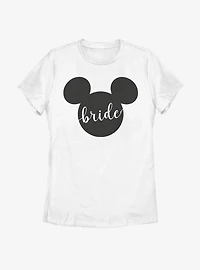 Disney Mickey Mouse Bride Ears Womens T-Shirt