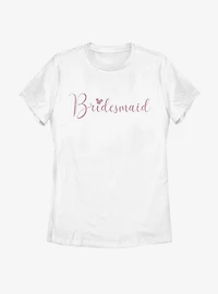 Disney Bridesmaid Womens T-Shirt
