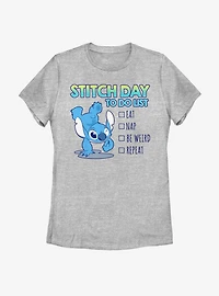 Disney Lilo And Stitch To Do Womens T-Shirt