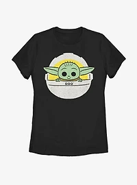 Star Wars The Mandalorian Child Pod Womens T-Shirt