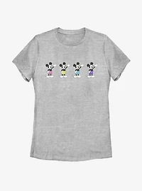 Disney Mickey Mouse Neon Pants Womens T-Shirt