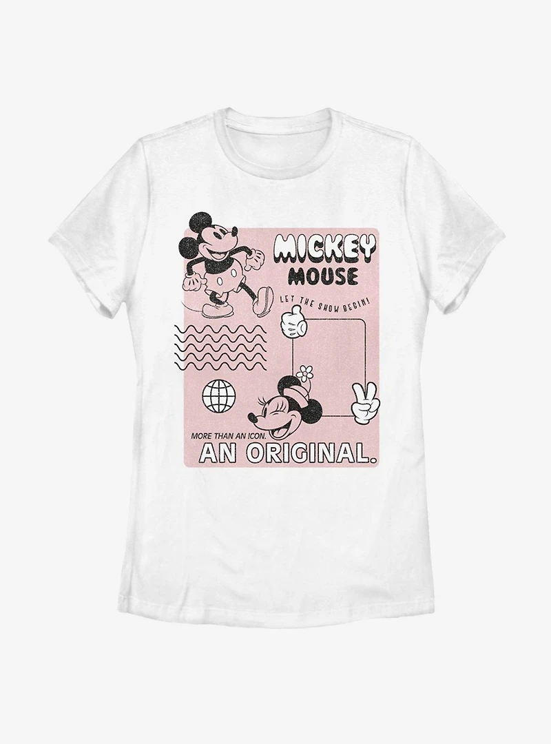 Disney Mickey Mouse Orginal Womens T-Shirt