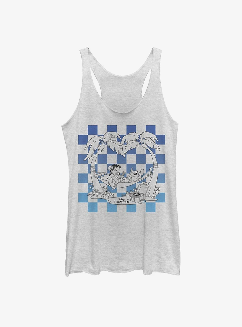 Disney Lilo And Stitch Group Womens Tank Top