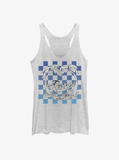 Disney Lilo And Stitch Group Womens Tank Top