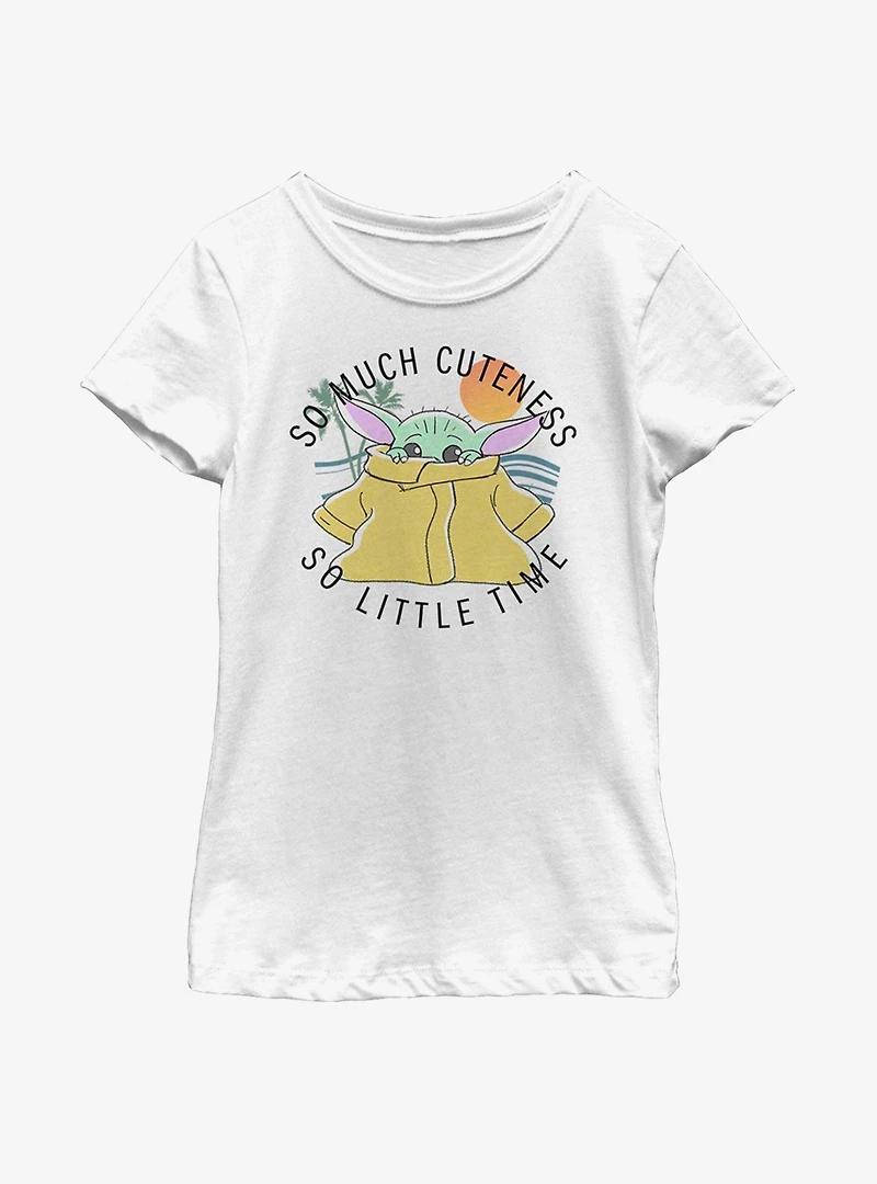 Star Wars The Mandalorian Child Summer Set Youth Girls T-Shirt