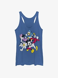 Disney Mickey Mouse And Friends Womens Tank Top
