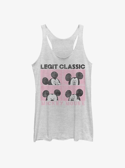 Disney Mickey Mouse Faces Womens Tank Top