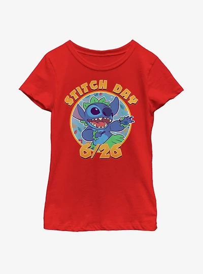 Disney Lilo And Stitch Day Youth Girls T-Shirt