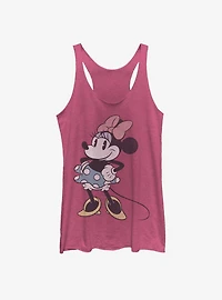 Disney Mickey Mouse Minnie Stand Womens Tank Top