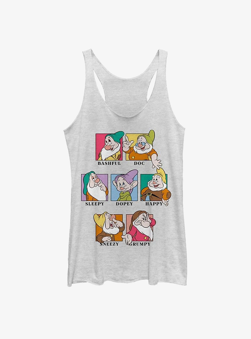 Disney Snow White And The Seven Dwarfs Box Up Womens Tank Top