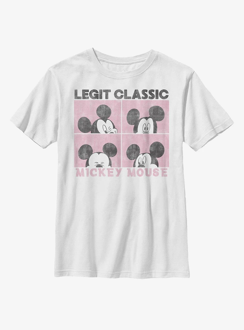 Disney Mickey Mouse Faces Youth T-Shirt