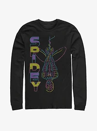 Marvel Spider-Man Spidey Vibes Long-Sleeve T-Shirt