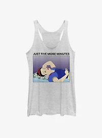 Disney Snow White And The Seven Dwarfs Five More Minutes Womens Tank Top