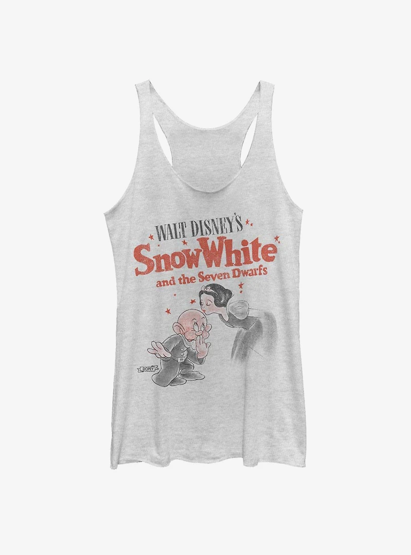 Disney Snow White And The Seven Dwarfs Sweet Kiss Womens Tank Top
