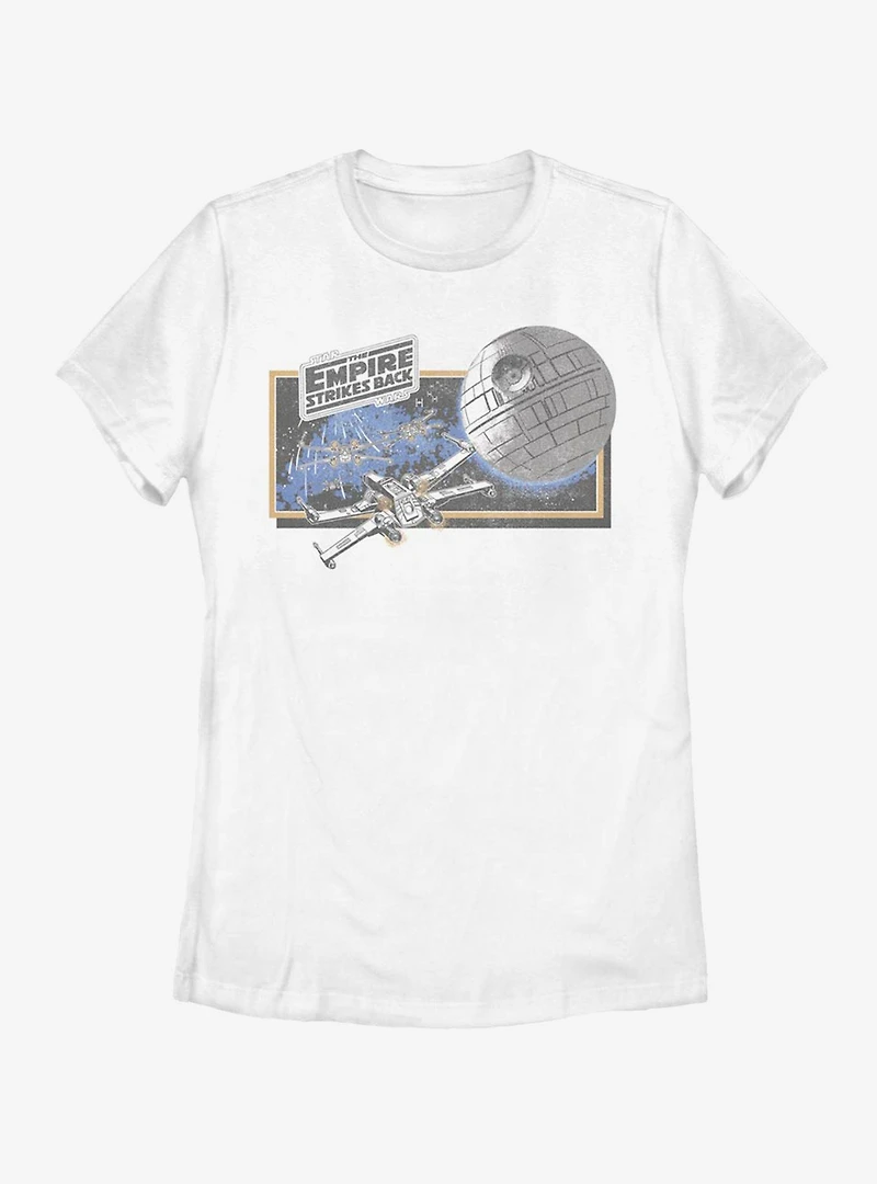 Star Wars Vintage Empire Womens T-Shirt