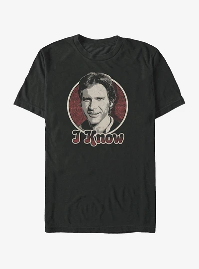 Star Wars Han Solo I Know T-Shirt