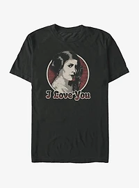 Star Wars Leia I Love You T-Shirt