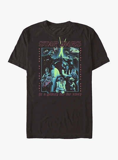 Star Wars Poster Glow T-Shirt