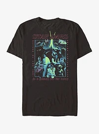Star Wars Poster Glow T-Shirt