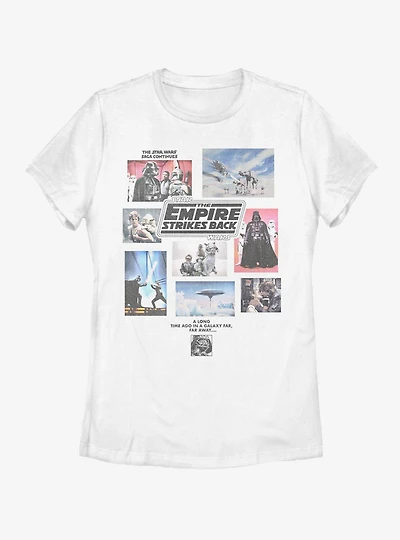 Star Wars Empire Scrapbook Womens T-Shirt