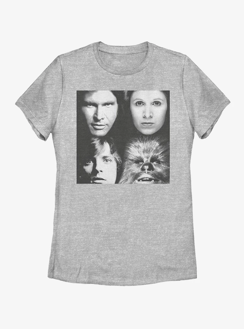 Star Wars Classic Faces Womens T-Shirt