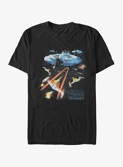 Star Wars Episode I The Phantom Menace Epic Scene T-Shirt