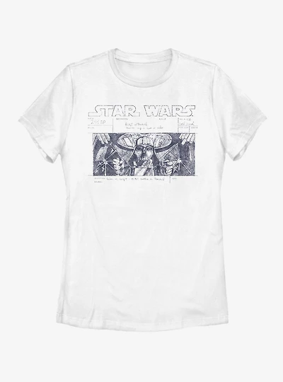 Star Wars Death Run Womens T-Shirt