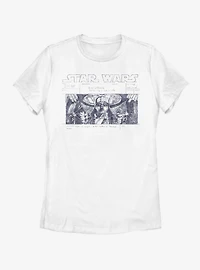 Star Wars Death Run Womens T-Shirt