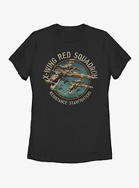 Star Wars Red Squad Womens T-Shirt
