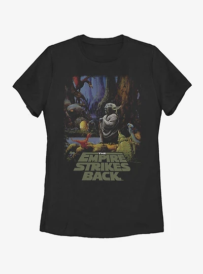 Star Wars Yoda Logo Womens T-Shirt