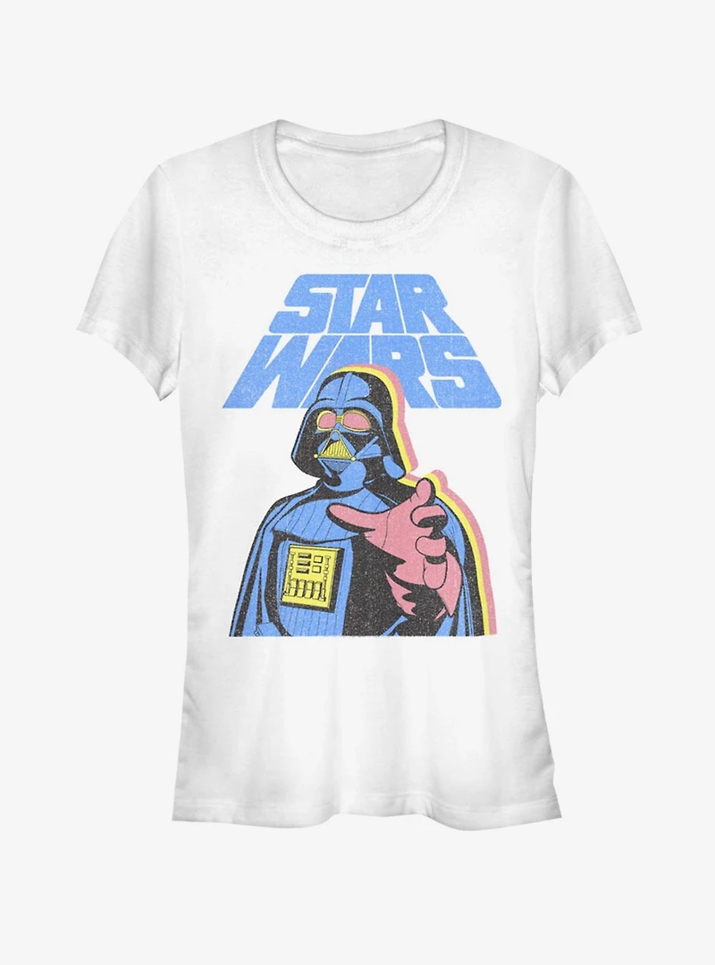 Star Wars Darth Vader 3 Colors Girls T-Shirt