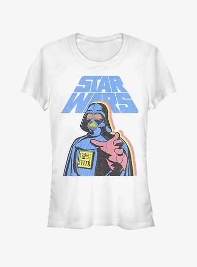 Star Wars Darth Vader 3 Colors Girls T-Shirt