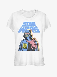 Star Wars Darth Vader 3 Colors Girls T-Shirt