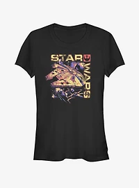 Star Wars Color Falcon Girls T-Shirt