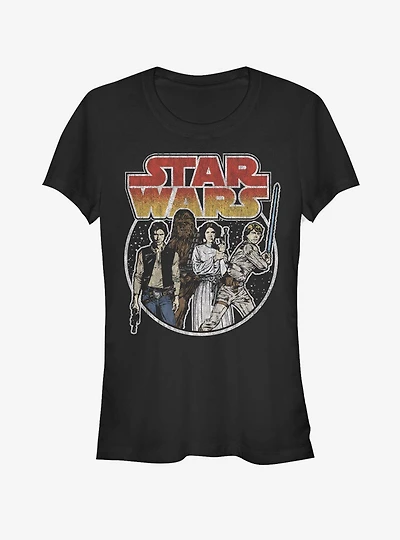Star Wars Rebel Group Girls T-Shirt