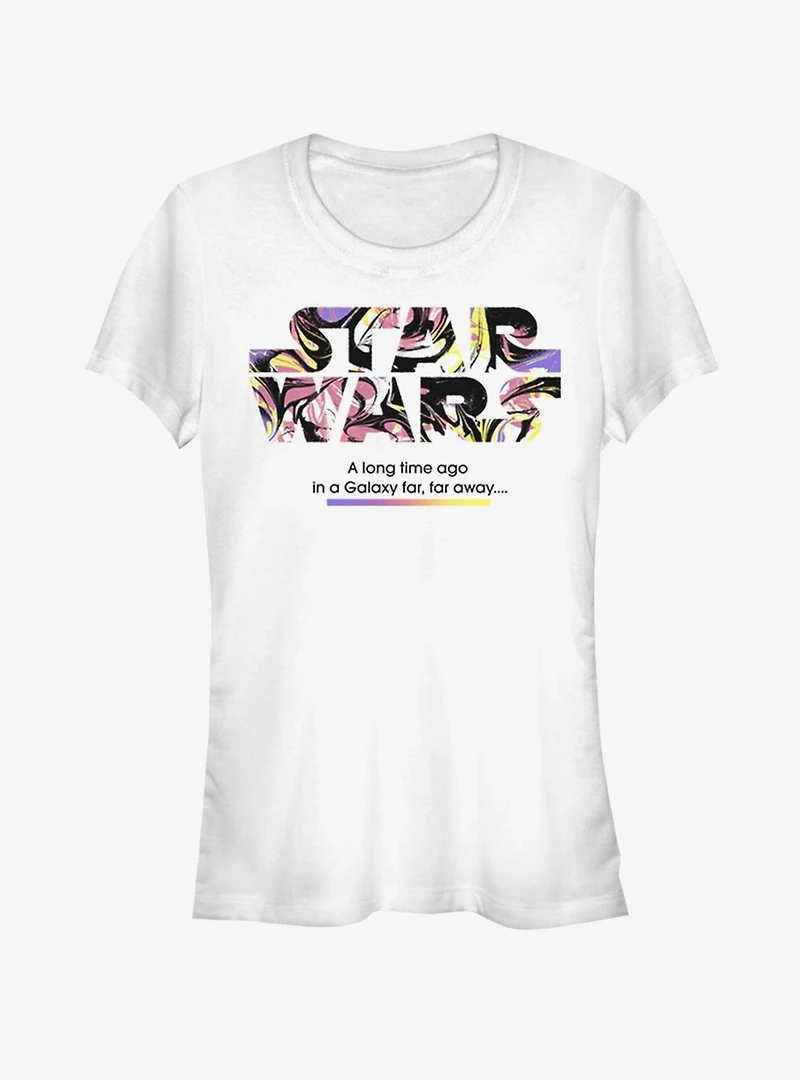 Star Wars Logo Color Pop Girls T-Shirt