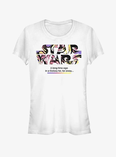 Star Wars Logo Color Pop Girls T-Shirt