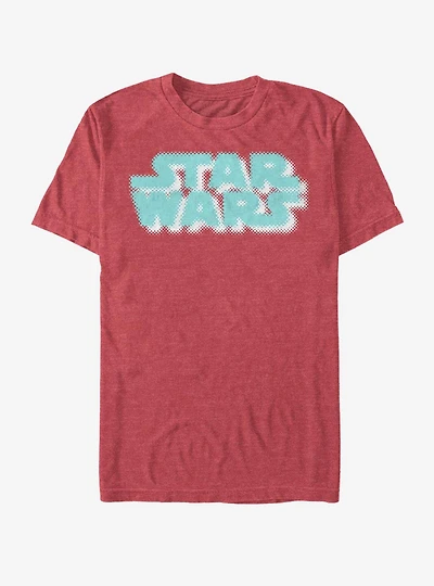 Star Wars Half Tone Logo  T-Shirt