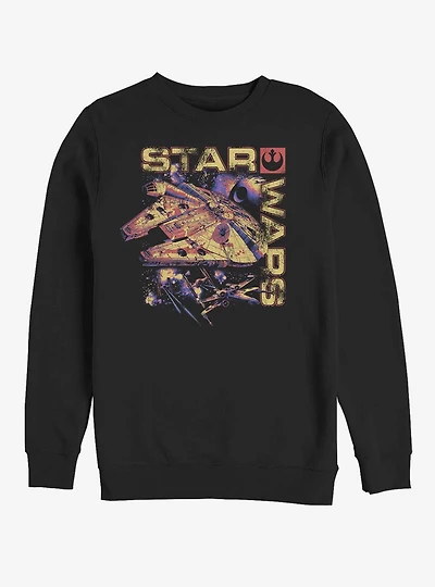 Star Wars Color Falcon Sweatshirt