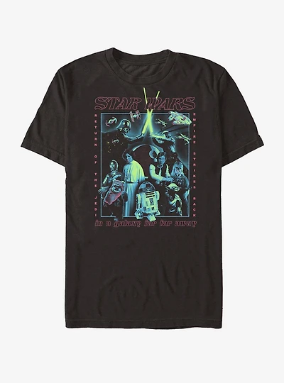 Star Wars Poster Glow T-Shirt