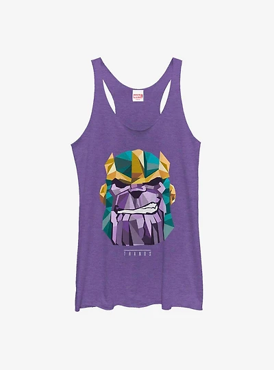 Marvel Avengers Thanos Poly Womens Tank Top
